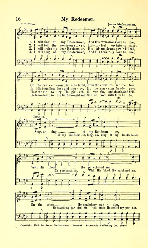 The Sheet Music of Heaven (Spiritual Song): The Mighty Triumphs of Sacred Song. (Second Edition) page 60