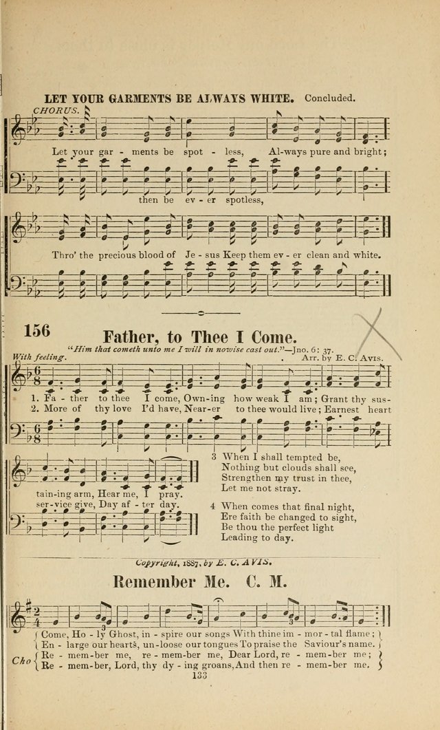 Sacred Melodies Nos.1 and 2 combined: As used by Evangelist H. W. Brown and others, in Gospel Meetings and other religious services page 133