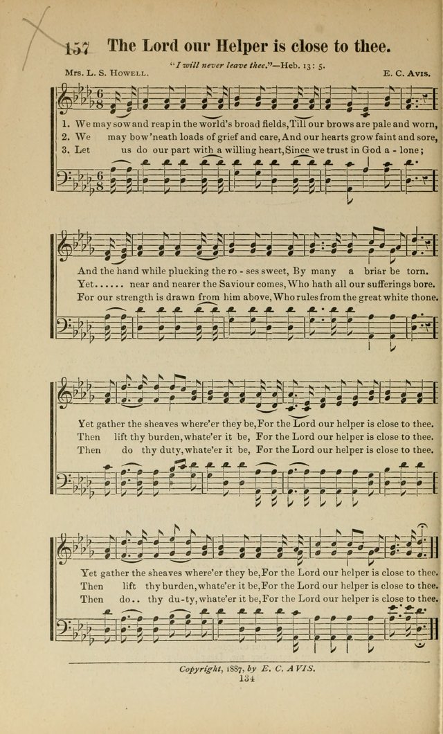 Sacred Melodies Nos.1 and 2 combined: As used by Evangelist H. W. Brown and others, in Gospel Meetings and other religious services page 134