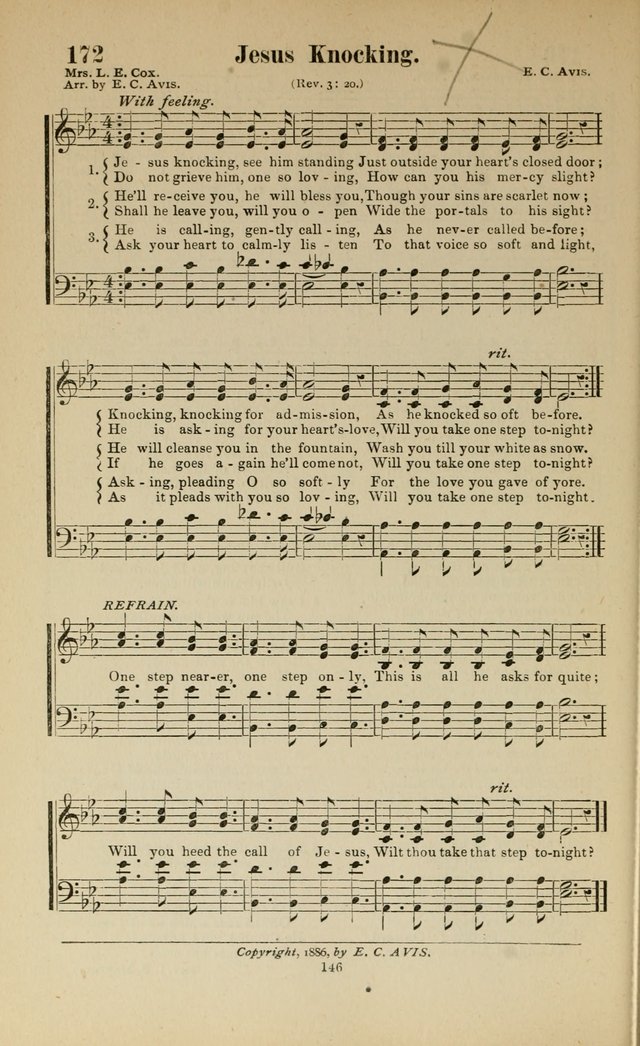 Sacred Melodies Nos.1 and 2 combined: As used by Evangelist H. W. Brown and others, in Gospel Meetings and other religious services page 146