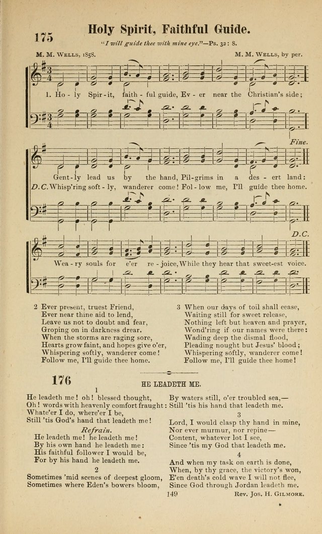 Sacred Melodies Nos.1 and 2 combined: As used by Evangelist H. W. Brown and others, in Gospel Meetings and other religious services page 149