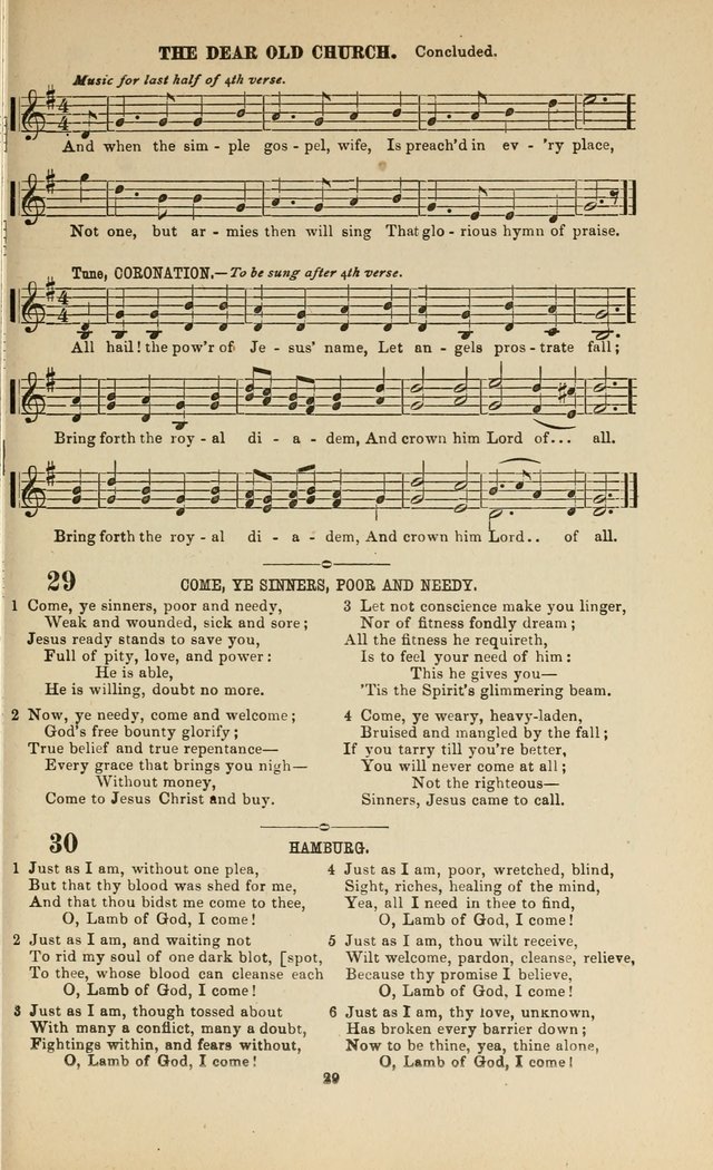 Sacred Melodies Nos.1 and 2 combined: As used by Evangelist H. W. Brown and others, in Gospel Meetings and other religious services page 29