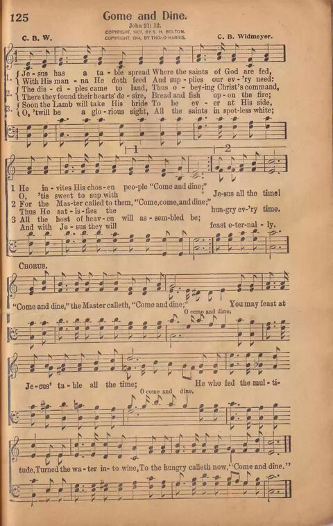 Songs of Mounting Up No. 2 page 125