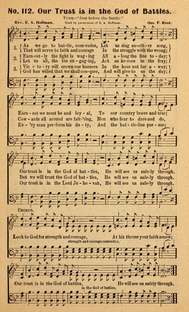 Songs of the New Crusade: a collection of stirring twentieth century temperance songs page 111