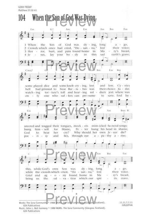 Singing the New Testament page 168