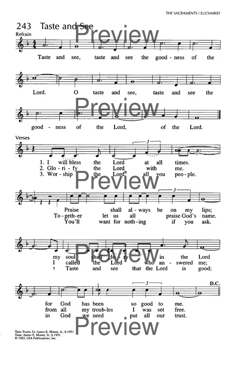 Singing Our Faith: a hymnal for young Catholics page 150