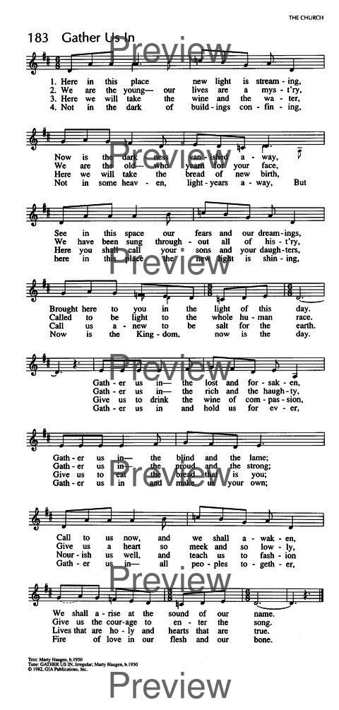 Singing Our Faith: a hymnal for young Catholics page 96