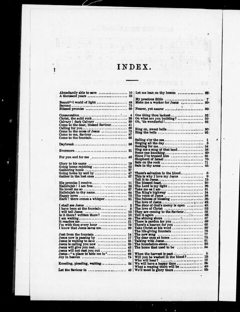 Sing Out the Glad News: a collection of Sacred Songs, used in Evangelistic Work by the Whyte Brothers page 97