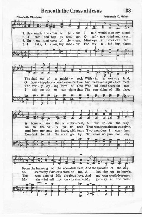 Songs Of The Church page 34