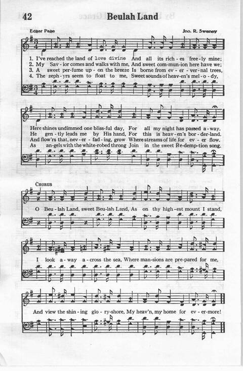 Songs Of The Church page 39