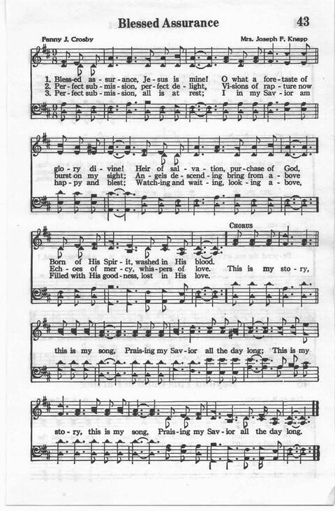 Songs Of The Church page 40