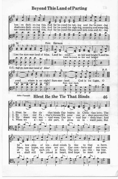 Songs Of The Church page 42