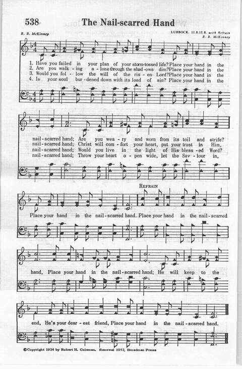 Songs Of The Church page 489