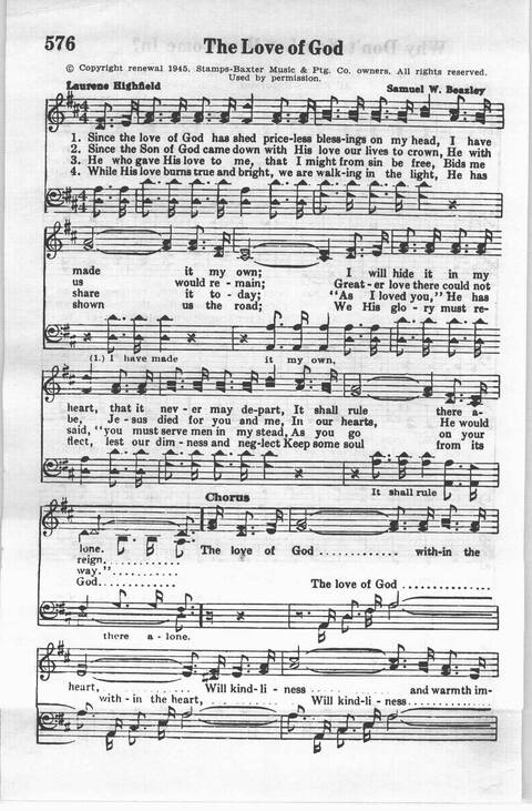 Songs Of The Church page 527