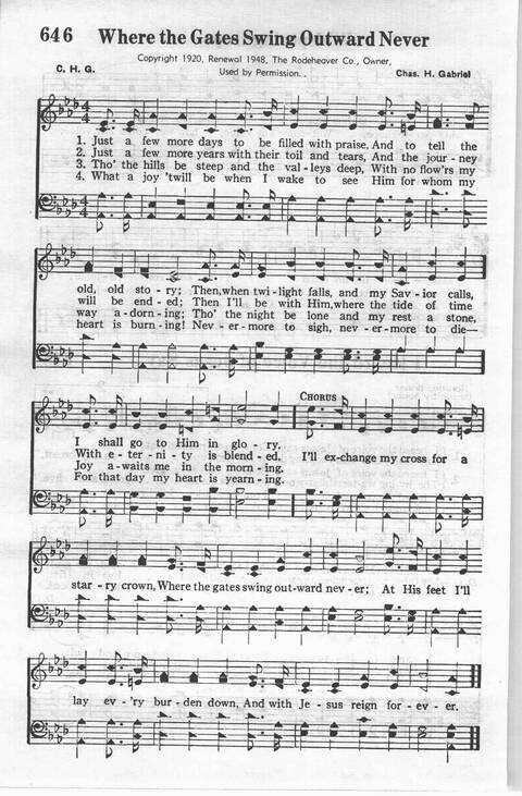 Songs Of The Church page 595