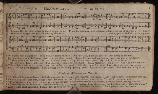 Songs of Zion: being a small collection of tunes, principally original; with appropriate lines, adapted to divine worship page 59