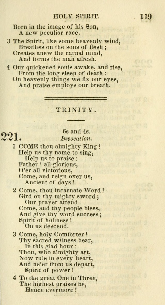 Social Psalmist: or hymns, selected for the private use and social meetings of evangelical Christians page 123