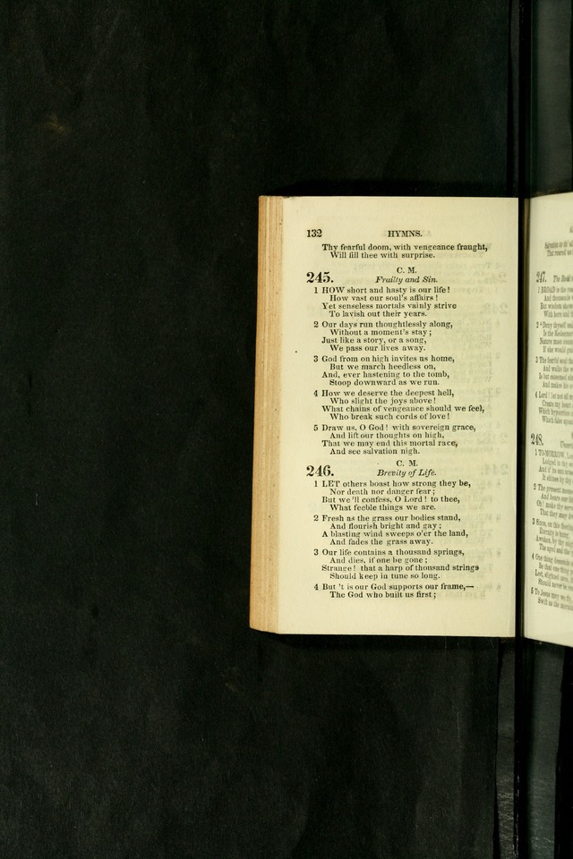 Social Psalmist: or hymns, selected for the private use and social meetings of evangelical Christians page 138