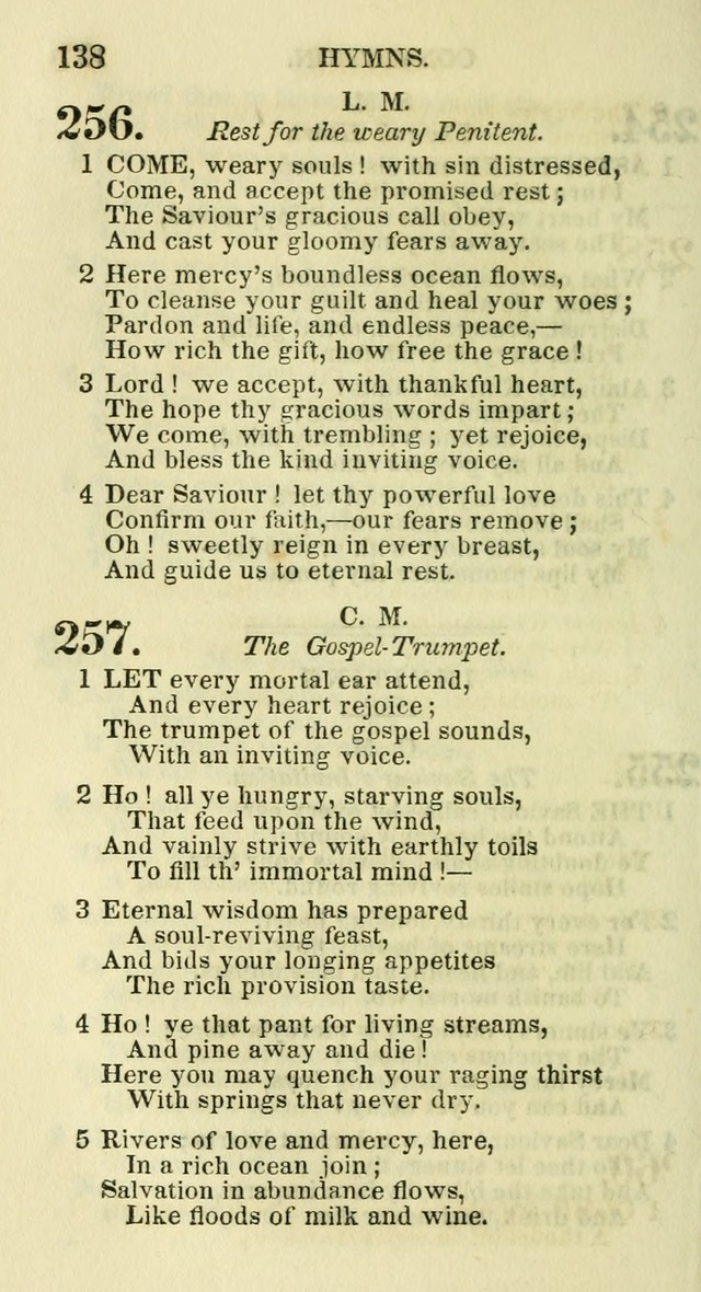 Social Psalmist: or hymns, selected for the private use and social meetings of evangelical Christians page 144