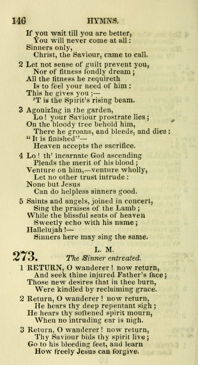 Social Psalmist: or hymns, selected for the private use and social meetings of evangelical Christians page 152