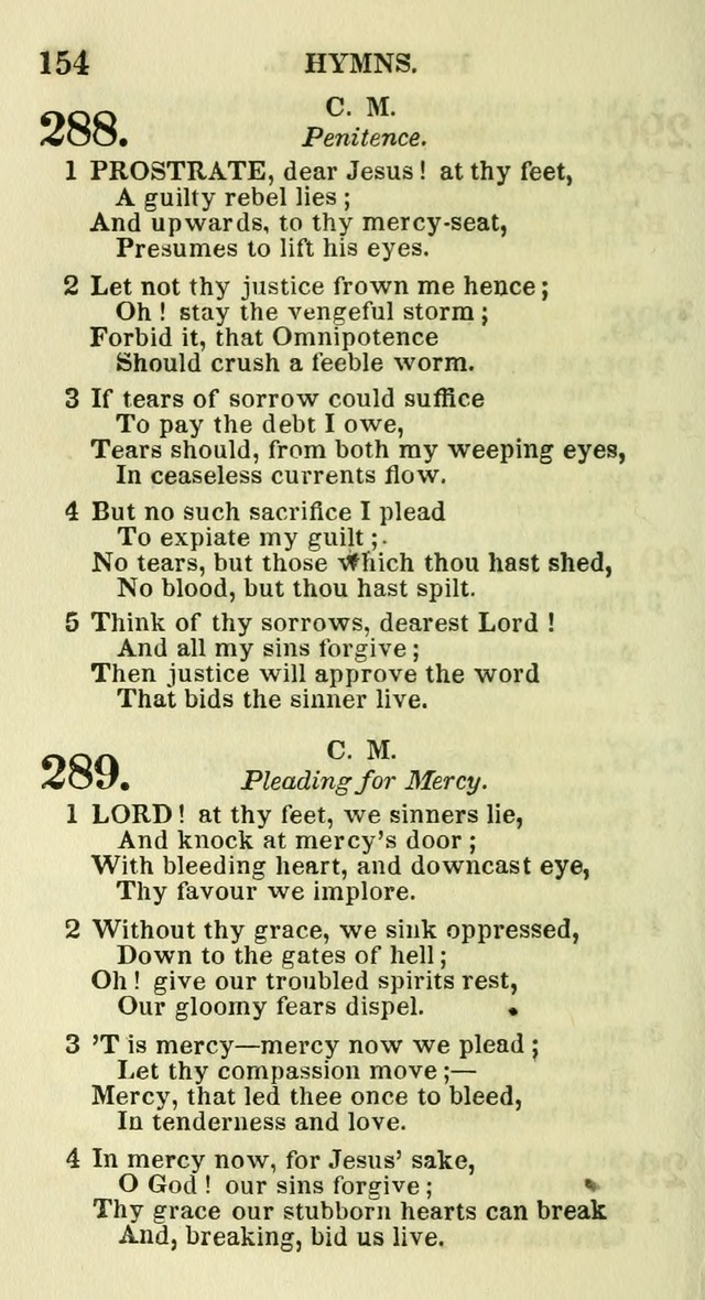 Social Psalmist: or hymns, selected for the private use and social meetings of evangelical Christians page 160