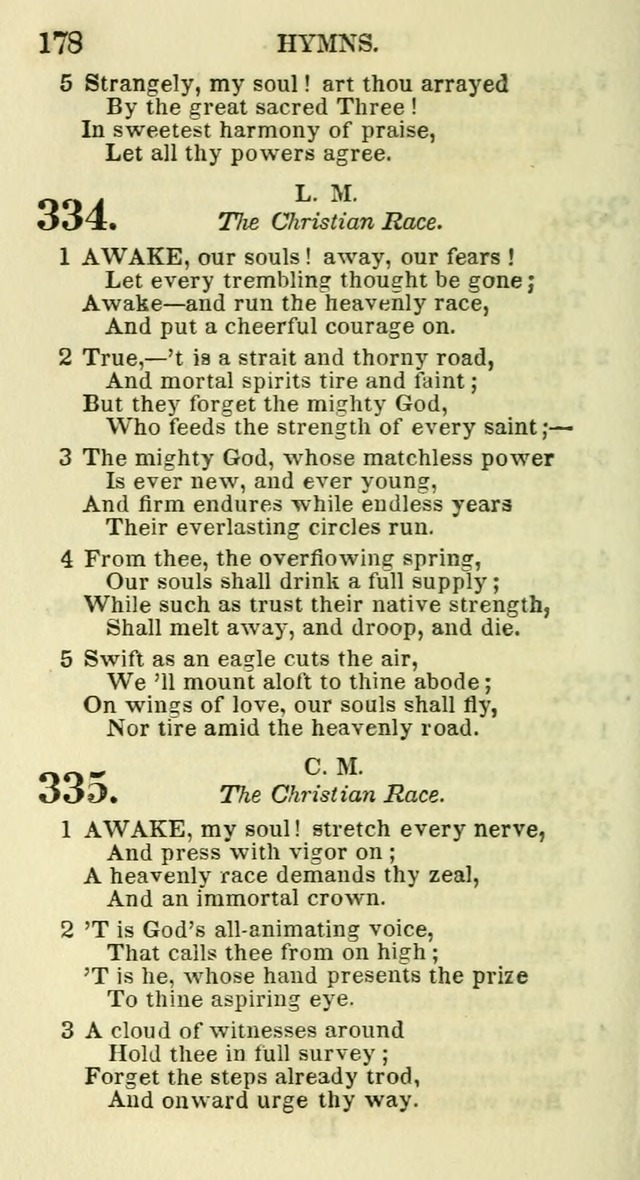 Social Psalmist: or hymns, selected for the private use and social meetings of evangelical Christians page 184