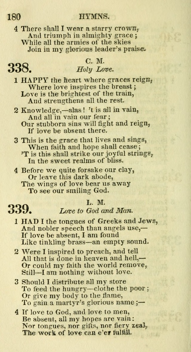 Social Psalmist: or hymns, selected for the private use and social meetings of evangelical Christians page 186