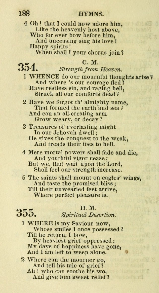 Social Psalmist: or hymns, selected for the private use and social meetings of evangelical Christians page 194