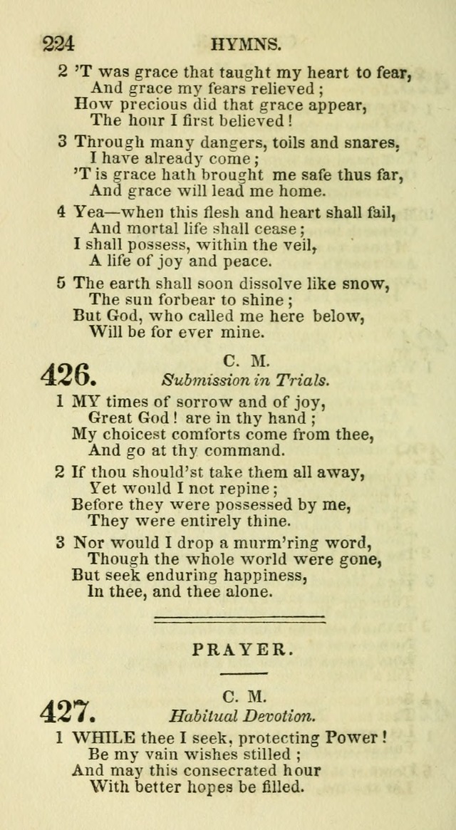 Social Psalmist: or hymns, selected for the private use and social meetings of evangelical Christians page 230