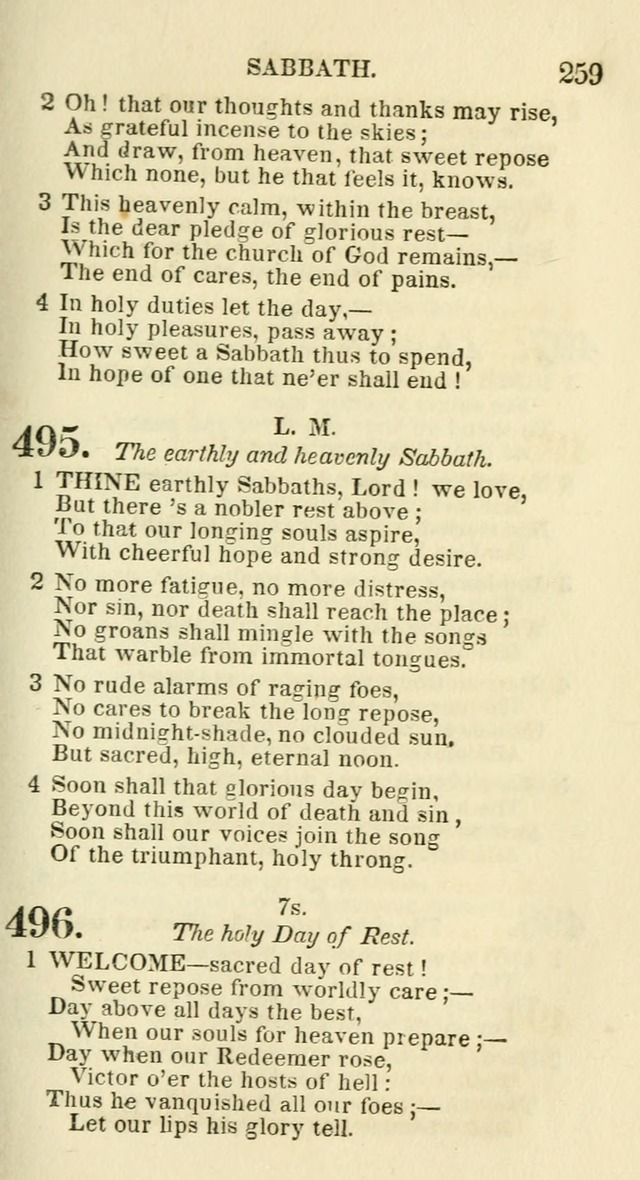 Social Psalmist: or hymns, selected for the private use and social meetings of evangelical Christians page 269