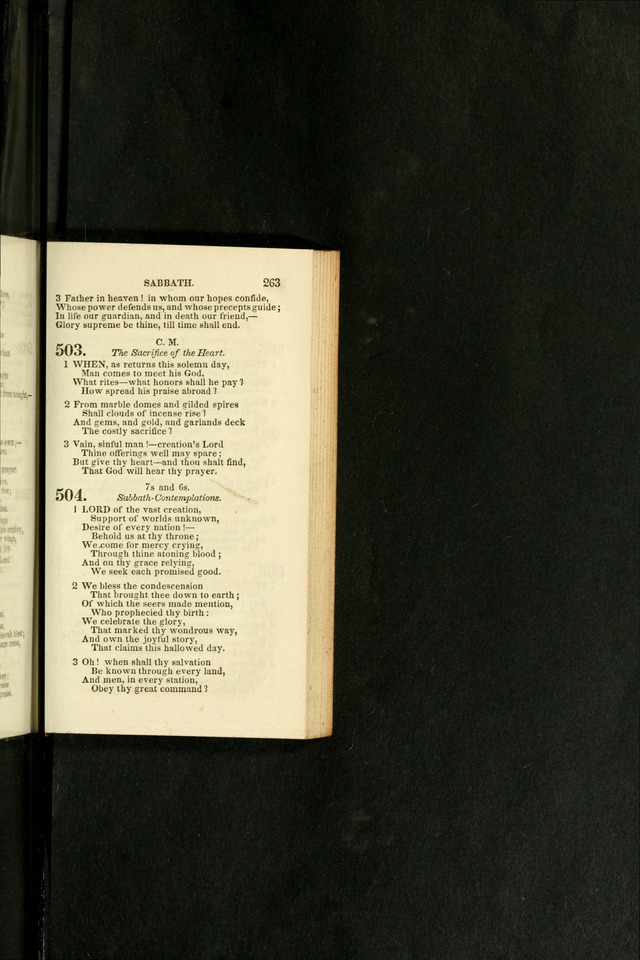 Social Psalmist: or hymns, selected for the private use and social meetings of evangelical Christians page 273