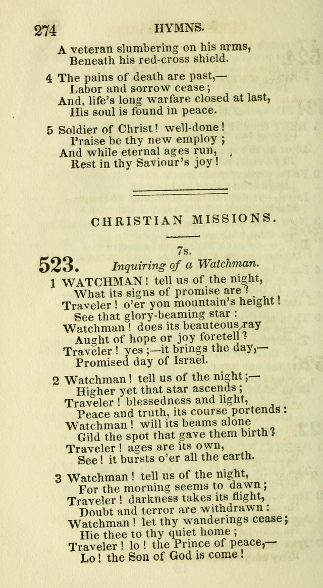 Social Psalmist: or hymns, selected for the private use and social meetings of evangelical Christians page 288