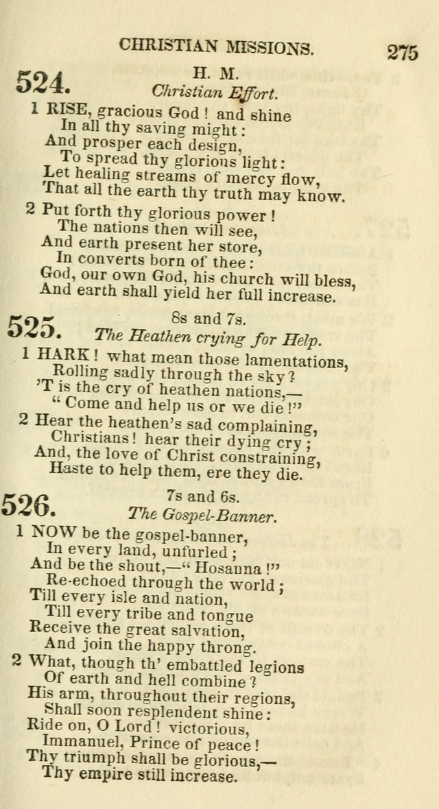 Social Psalmist: or hymns, selected for the private use and social meetings of evangelical Christians page 289