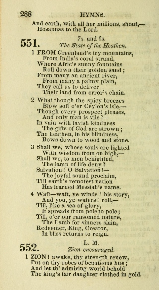 Social Psalmist: or hymns, selected for the private use and social meetings of evangelical Christians page 302