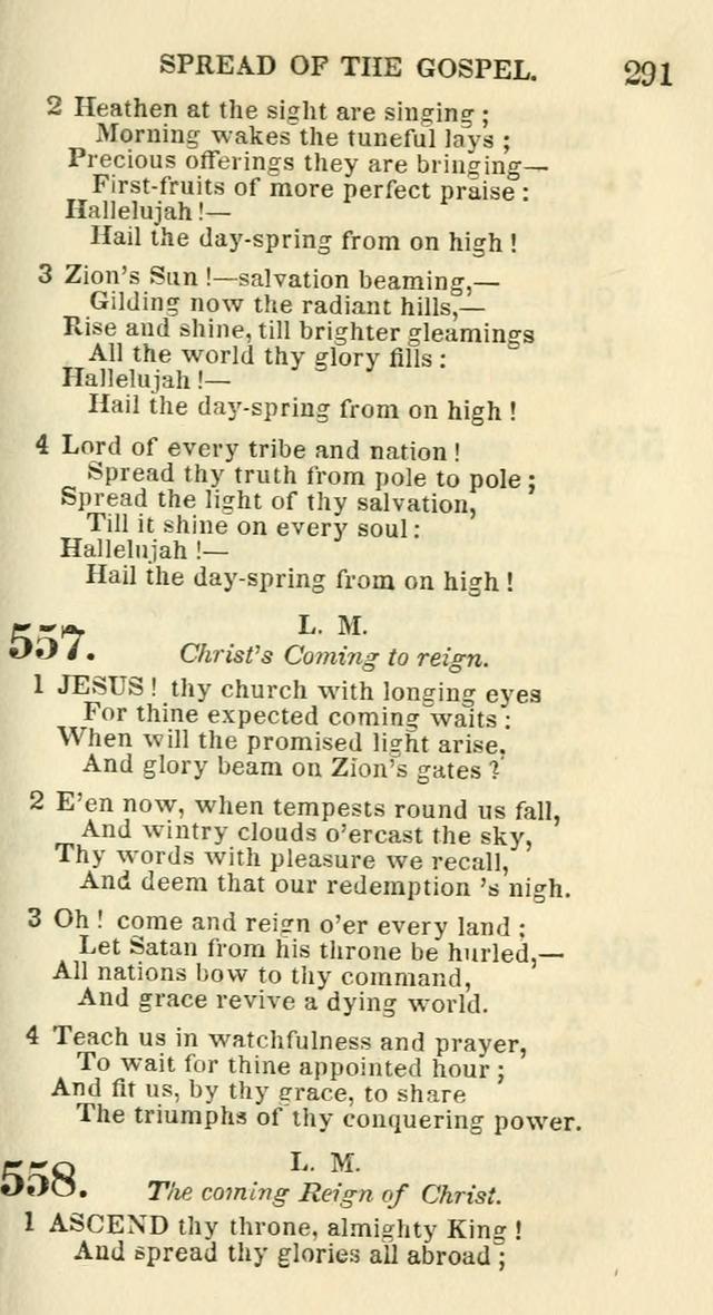 Social Psalmist: or hymns, selected for the private use and social meetings of evangelical Christians page 305