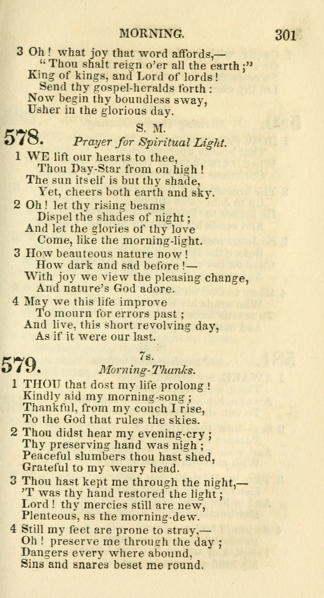 Social Psalmist: or hymns, selected for the private use and social meetings of evangelical Christians page 317