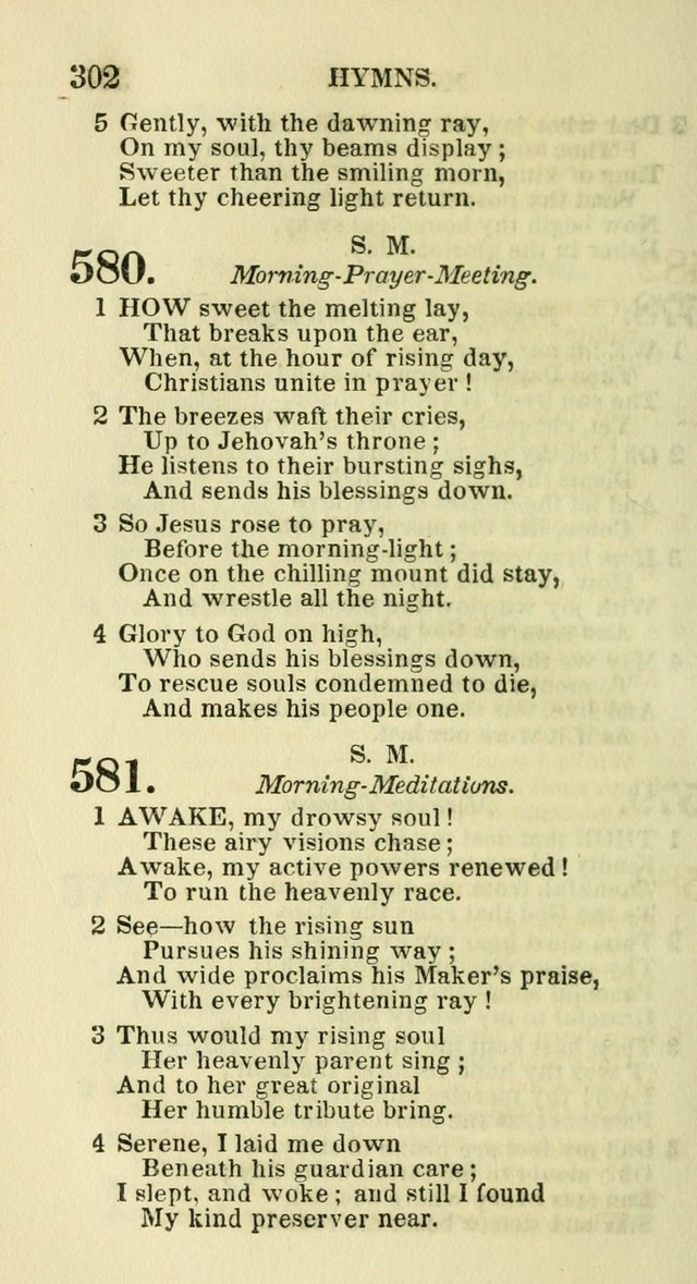 Social Psalmist: or hymns, selected for the private use and social meetings of evangelical Christians page 318