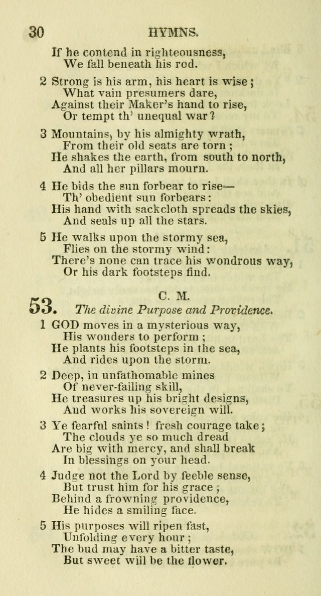 Social Psalmist: or hymns, selected for the private use and social meetings of evangelical Christians page 32