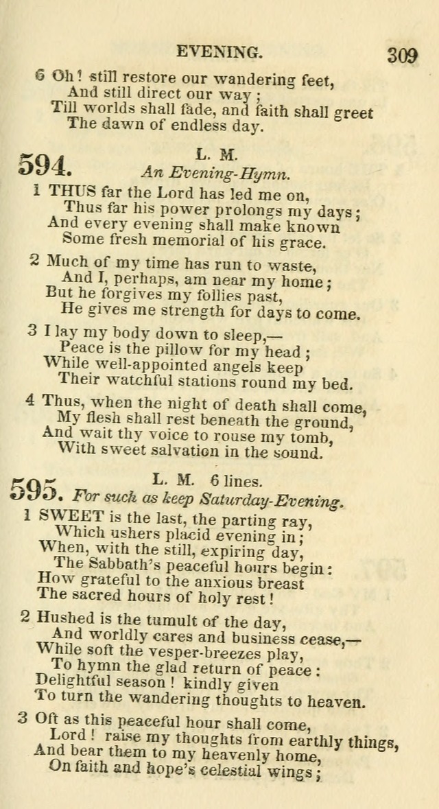 Social Psalmist: or hymns, selected for the private use and social meetings of evangelical Christians page 325