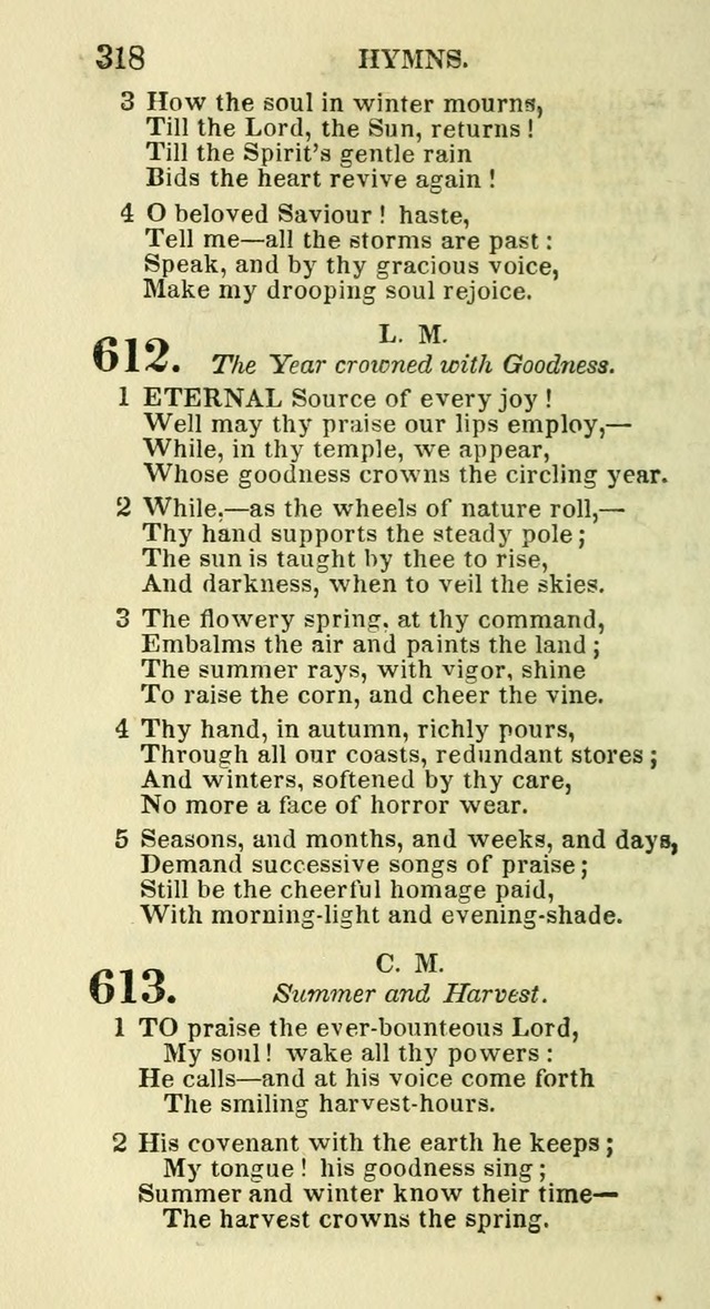 Social Psalmist: or hymns, selected for the private use and social meetings of evangelical Christians page 334