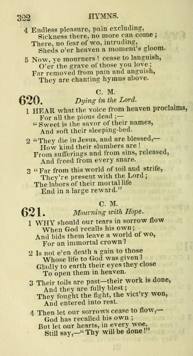 Social Psalmist: or hymns, selected for the private use and social meetings of evangelical Christians page 338