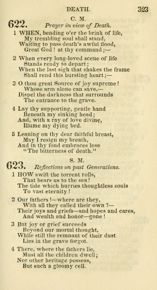 Social Psalmist: or hymns, selected for the private use and social meetings of evangelical Christians page 339