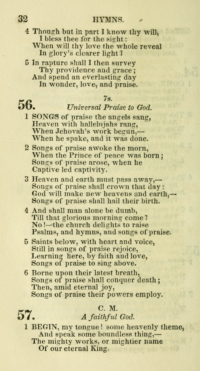 Social Psalmist: or hymns, selected for the private use and social meetings of evangelical Christians page 34