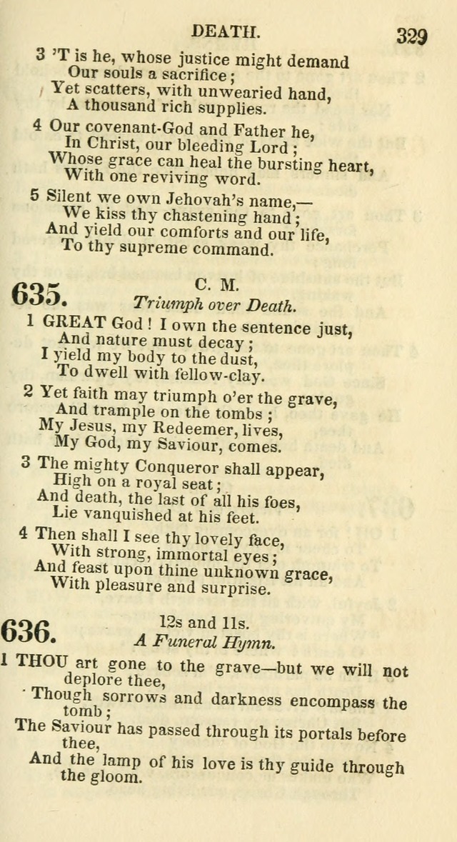 Social Psalmist: or hymns, selected for the private use and social meetings of evangelical Christians page 345