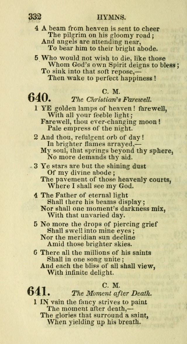 Social Psalmist: or hymns, selected for the private use and social meetings of evangelical Christians page 348