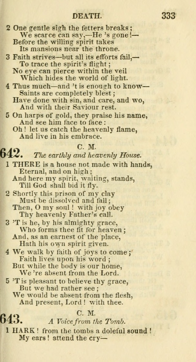 Social Psalmist: or hymns, selected for the private use and social meetings of evangelical Christians page 349