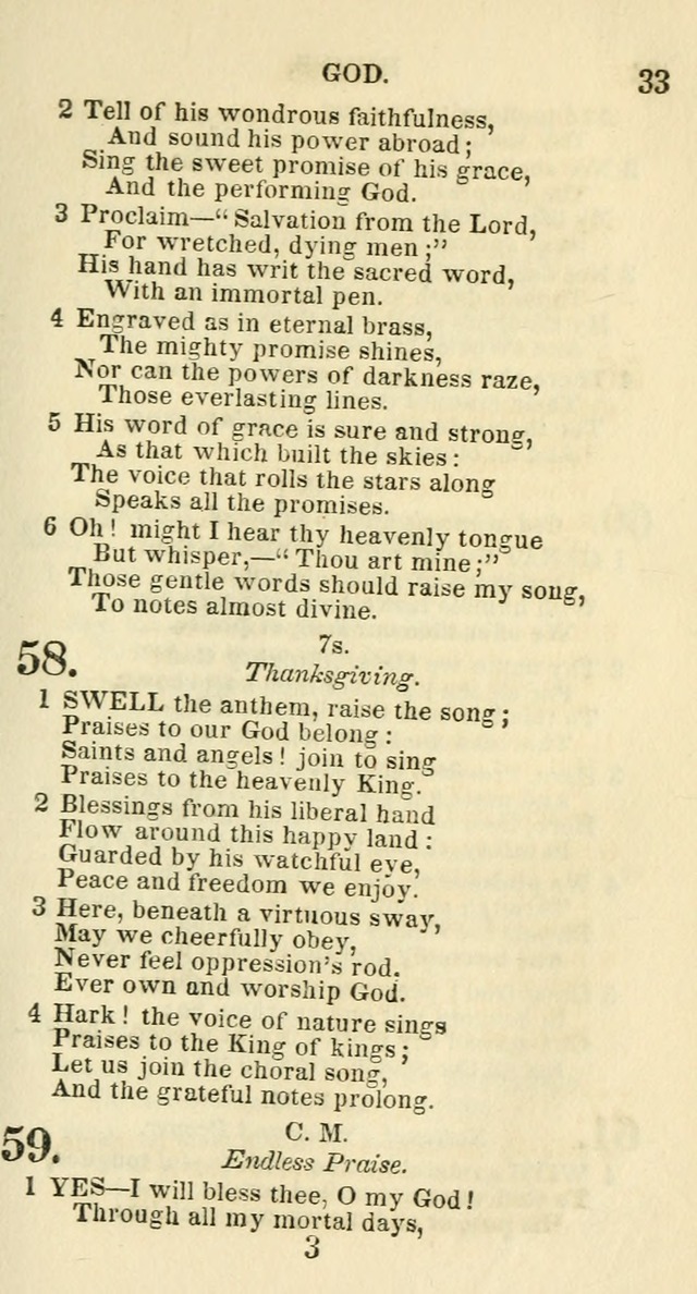 Social Psalmist: or hymns, selected for the private use and social meetings of evangelical Christians page 35