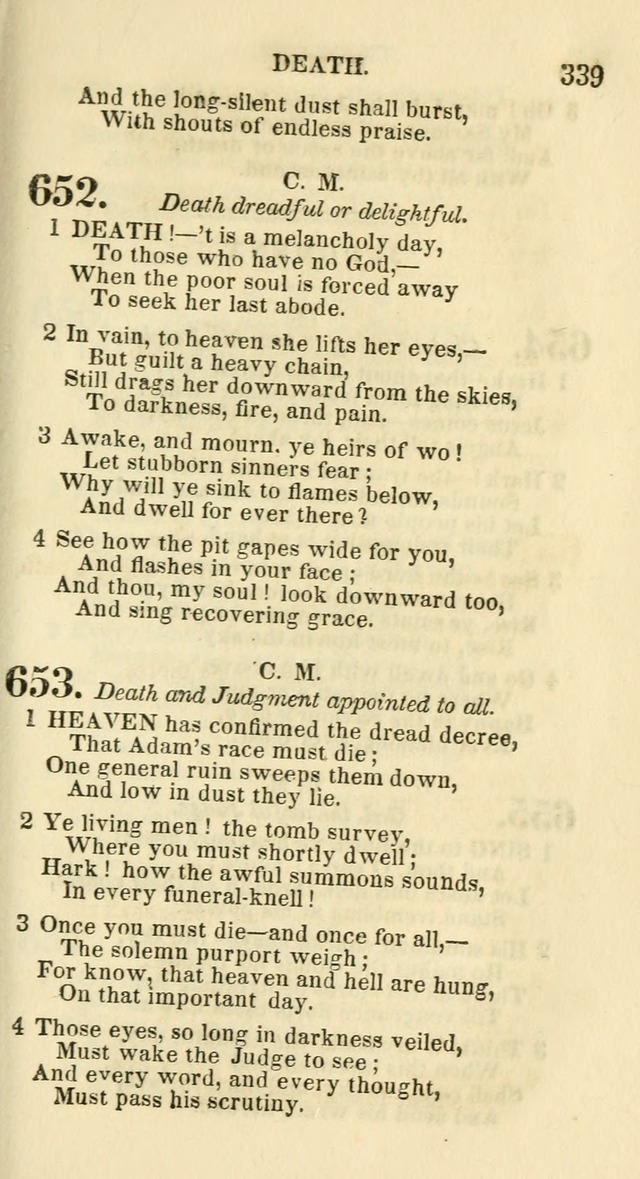 Social Psalmist: or hymns, selected for the private use and social meetings of evangelical Christians page 355