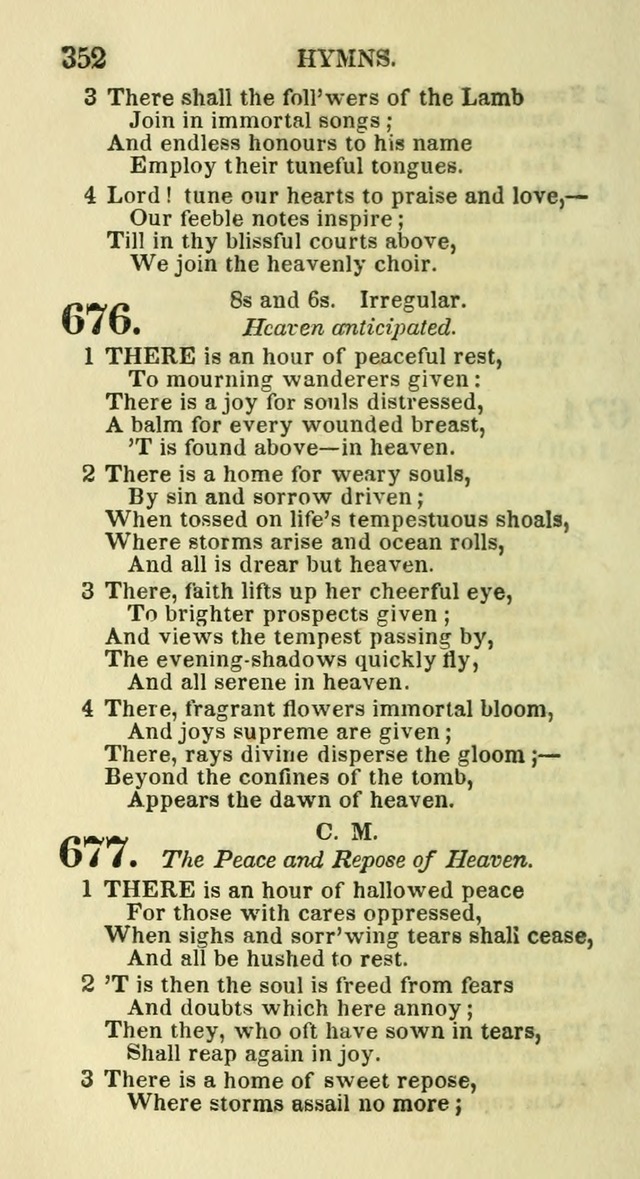 Social Psalmist: or hymns, selected for the private use and social meetings of evangelical Christians page 368