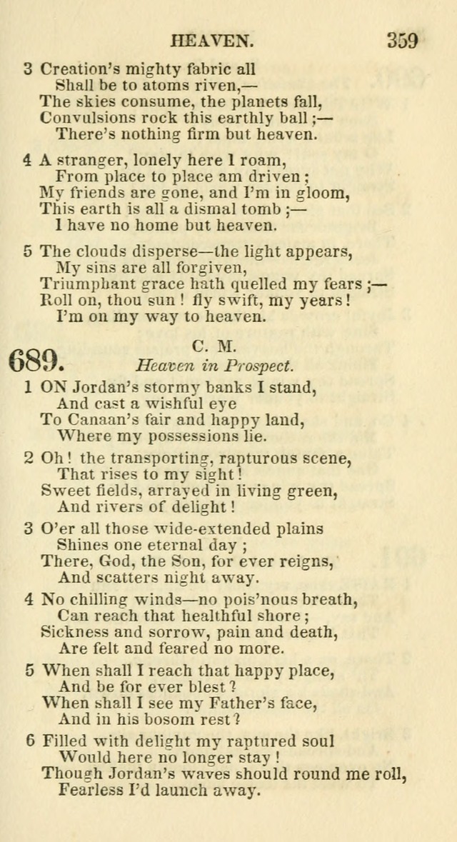 Social Psalmist: or hymns, selected for the private use and social meetings of evangelical Christians page 375